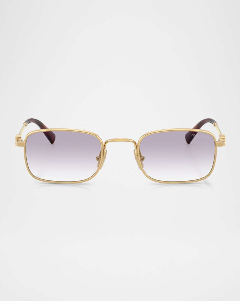 MUA53S Rectangular Metal Sunglasses